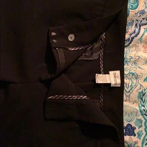 Black Chico dress pants w/4 pockets worn once